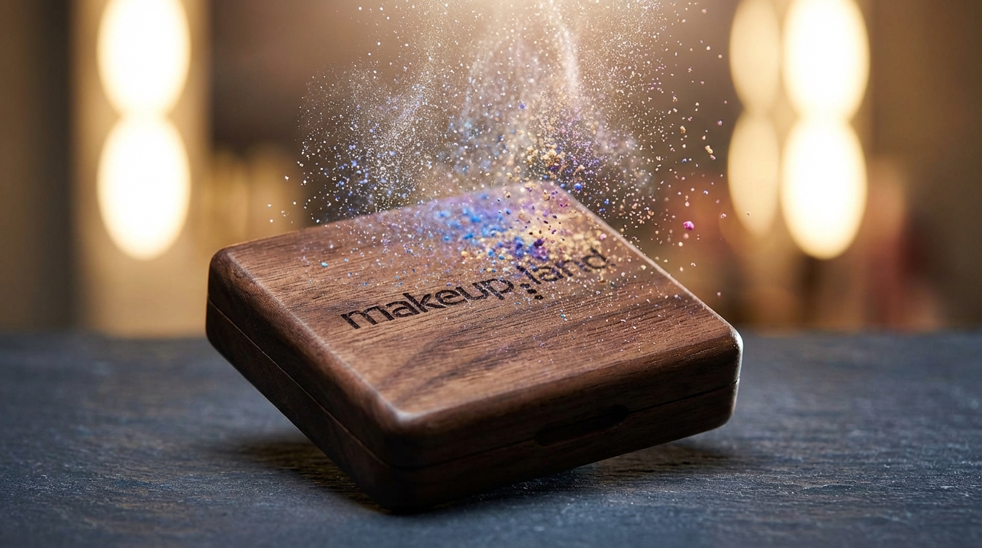 איפור איכותי בתקריב המדגיש פיגמנט ומרקם