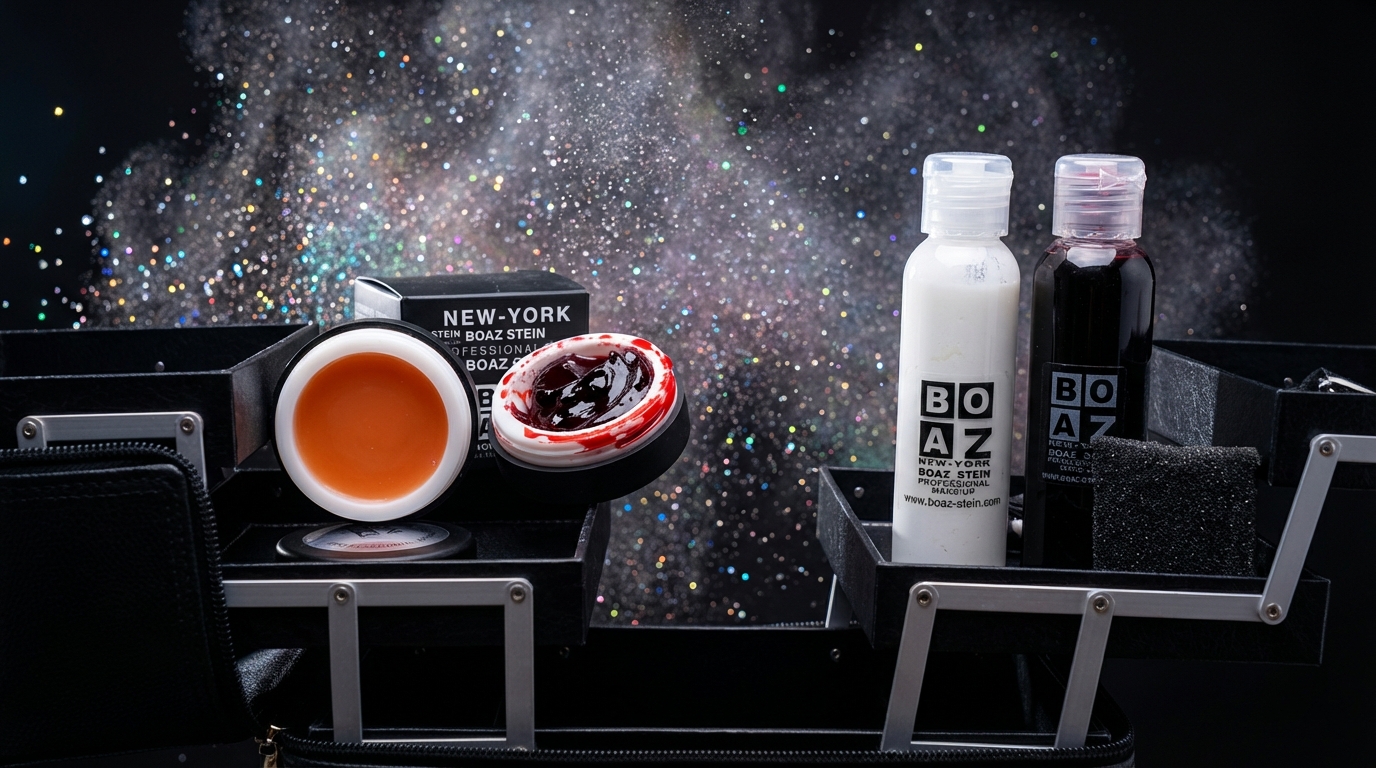 ערכת האפקטים המיוחדים של בועז שטיין: המדריך המלא ליצירת איפור מקצועי