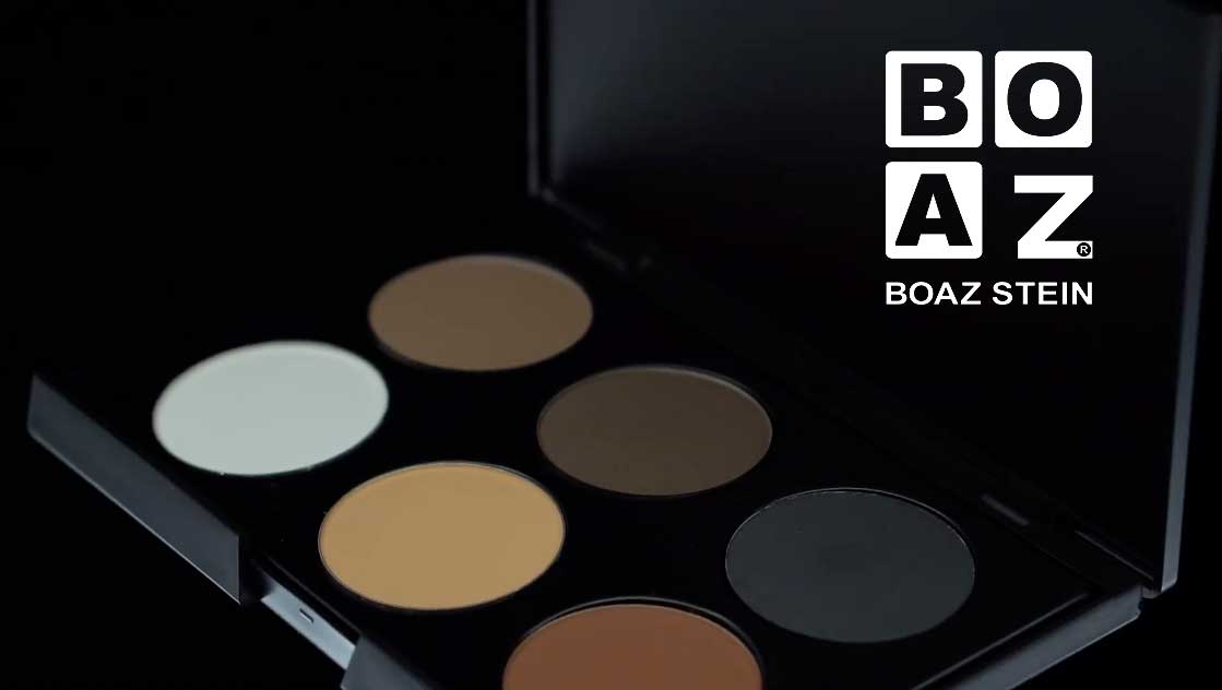 סדרת פלטות חדשה לאיפור מקצועי מבית בועז שטיין